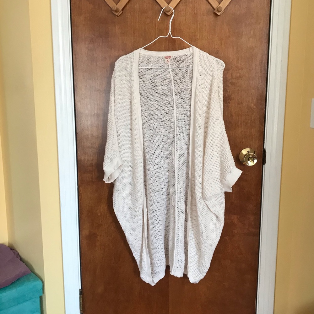 Cream sweater
